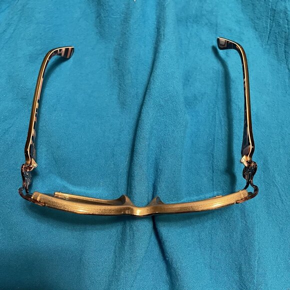 Emilio Pucci Womens Oversized Brown Sunglasses With Gold Accents - Picture 10 of 11